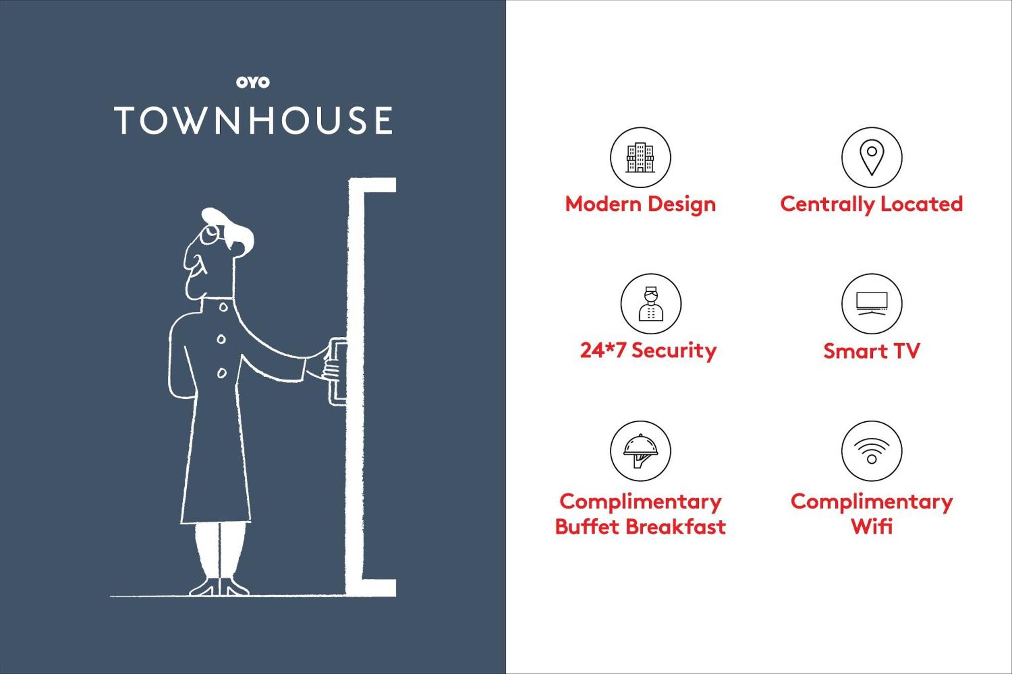 Hotel Townhouse C Scheme Ahinsa Circle Jaipur Exterior foto